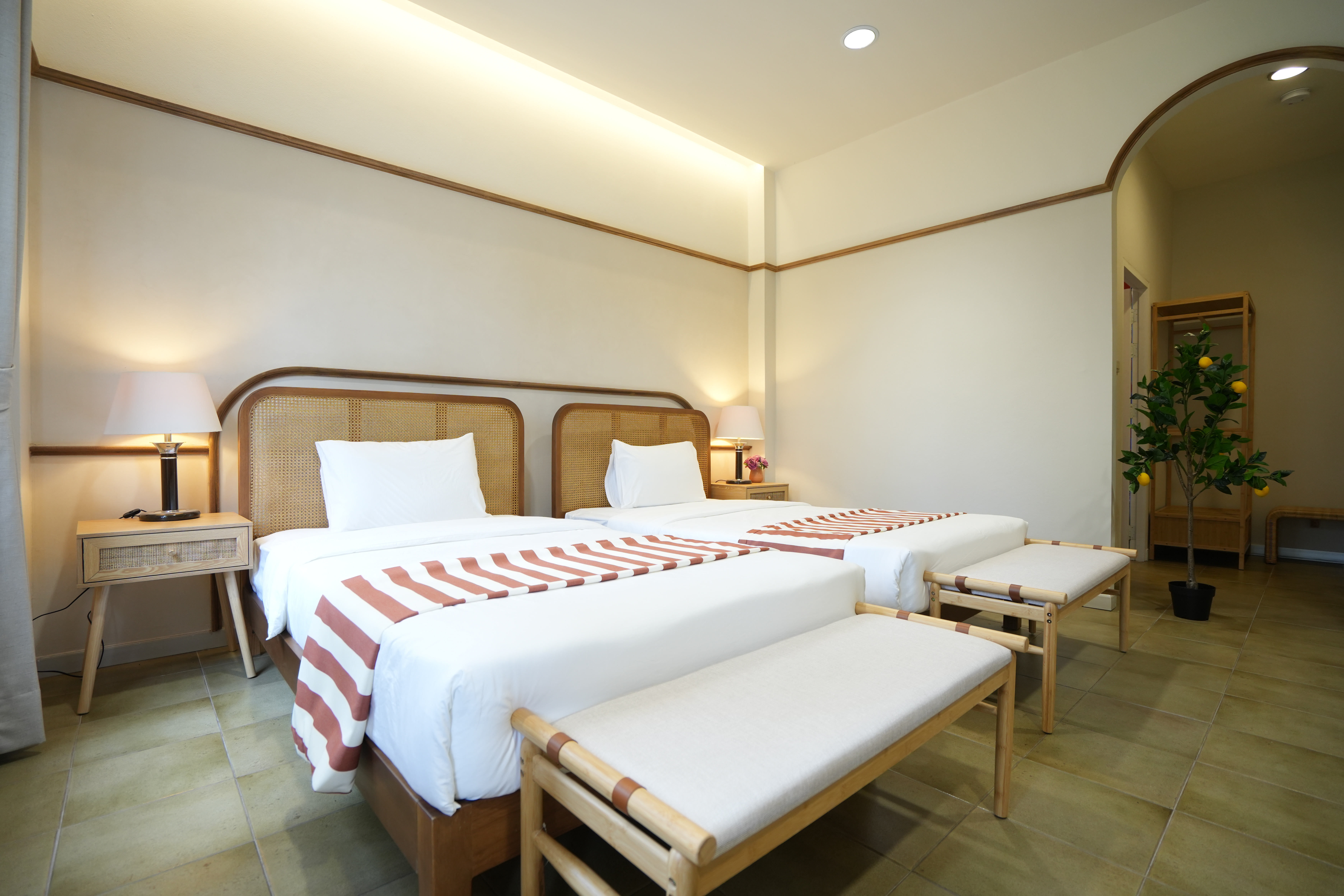 La Villa des ChienVilla with Garden View Twin beds5