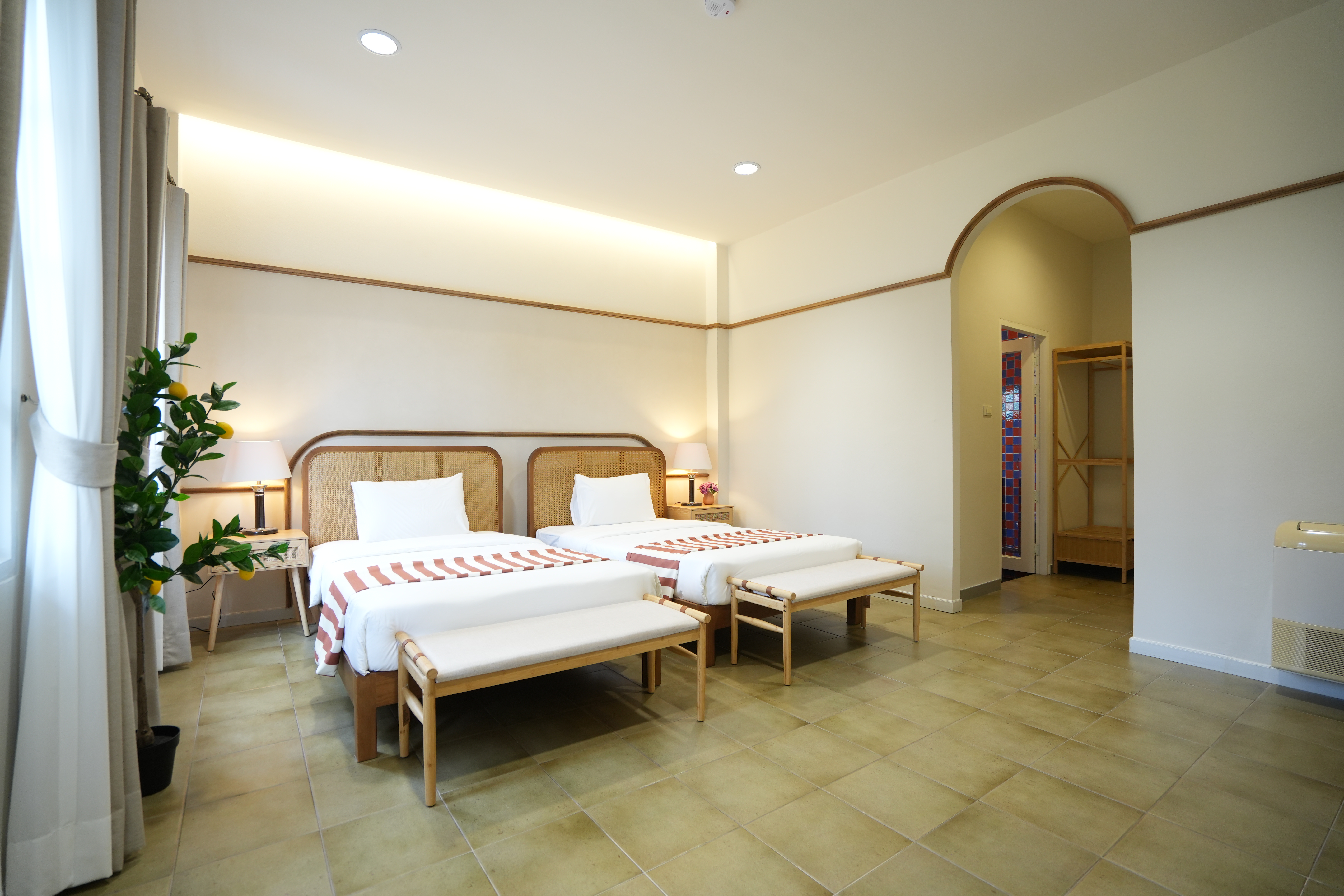 Villa with Garden View Twin beds 6
