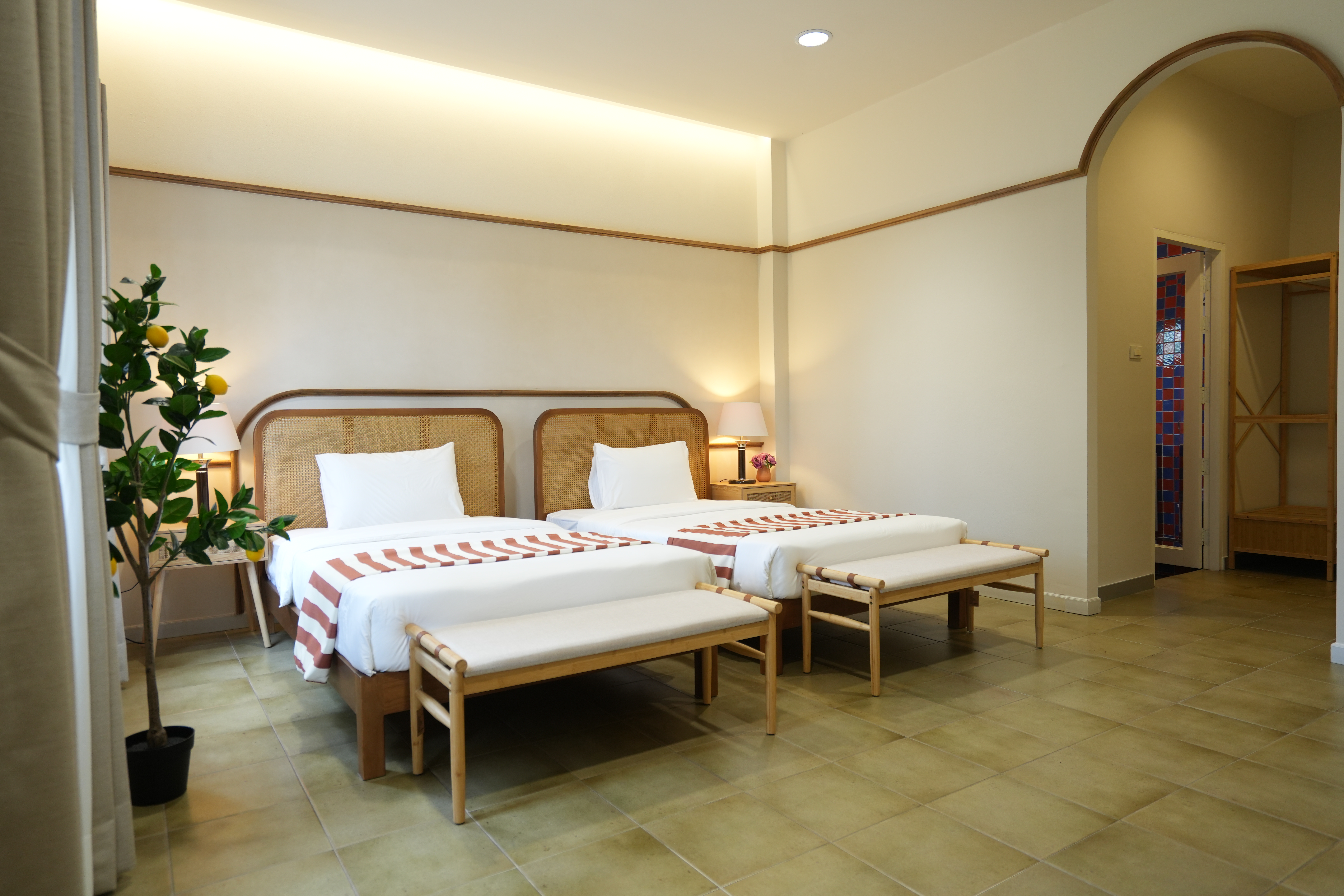 Villa with Garden View Twin beds 5