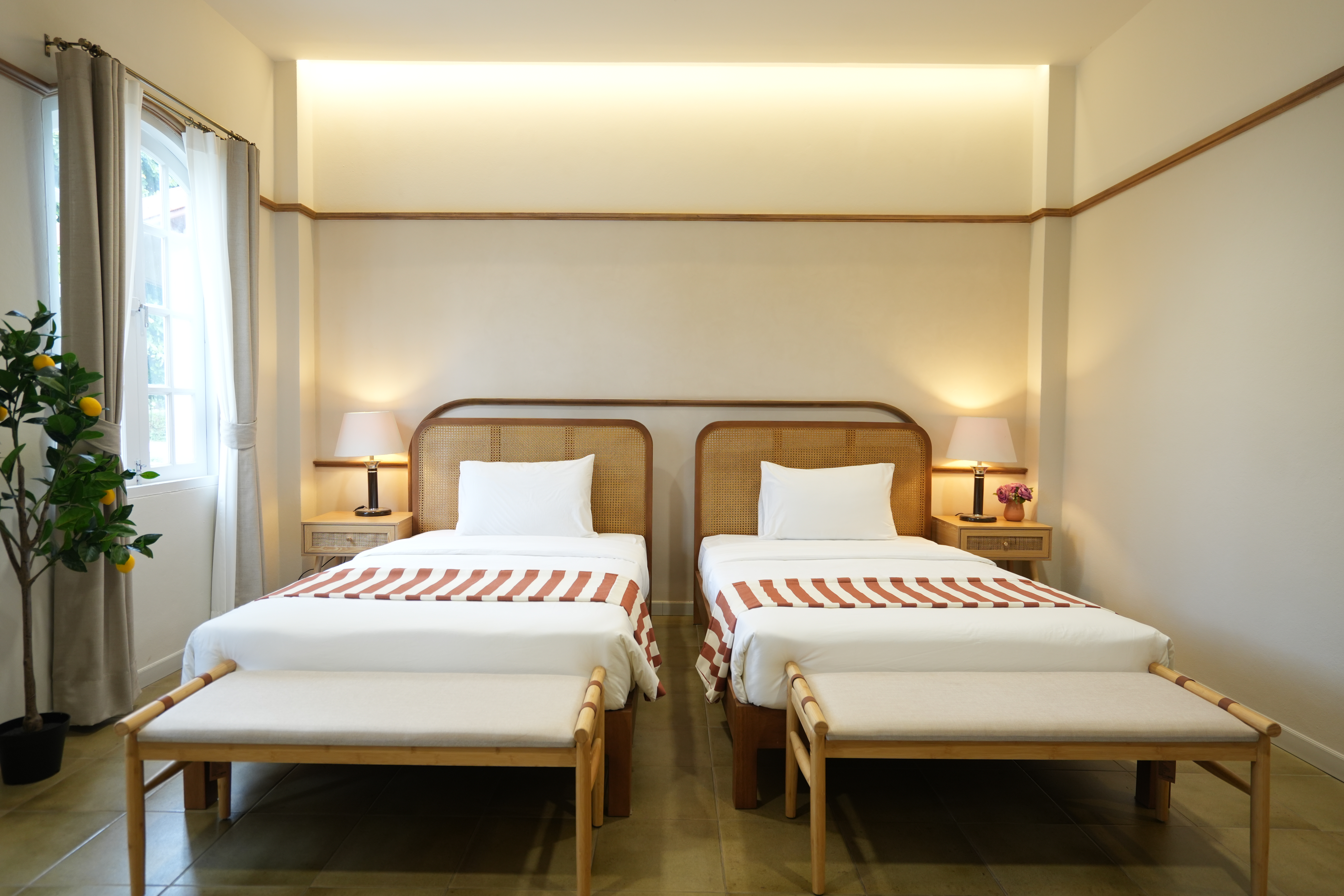 Villa with Garden View Twin beds 4