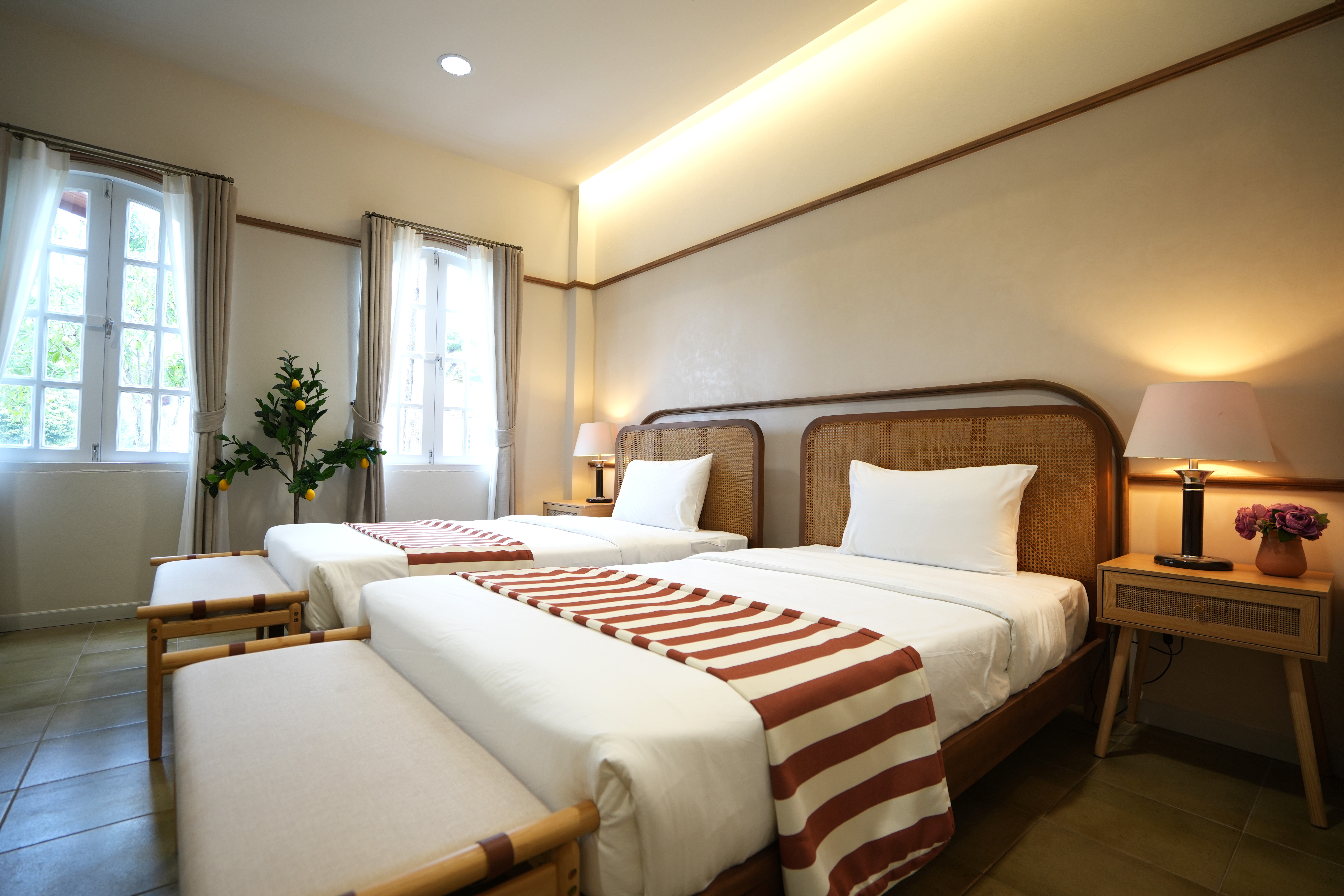 Villa with Garden View Twin beds 3
